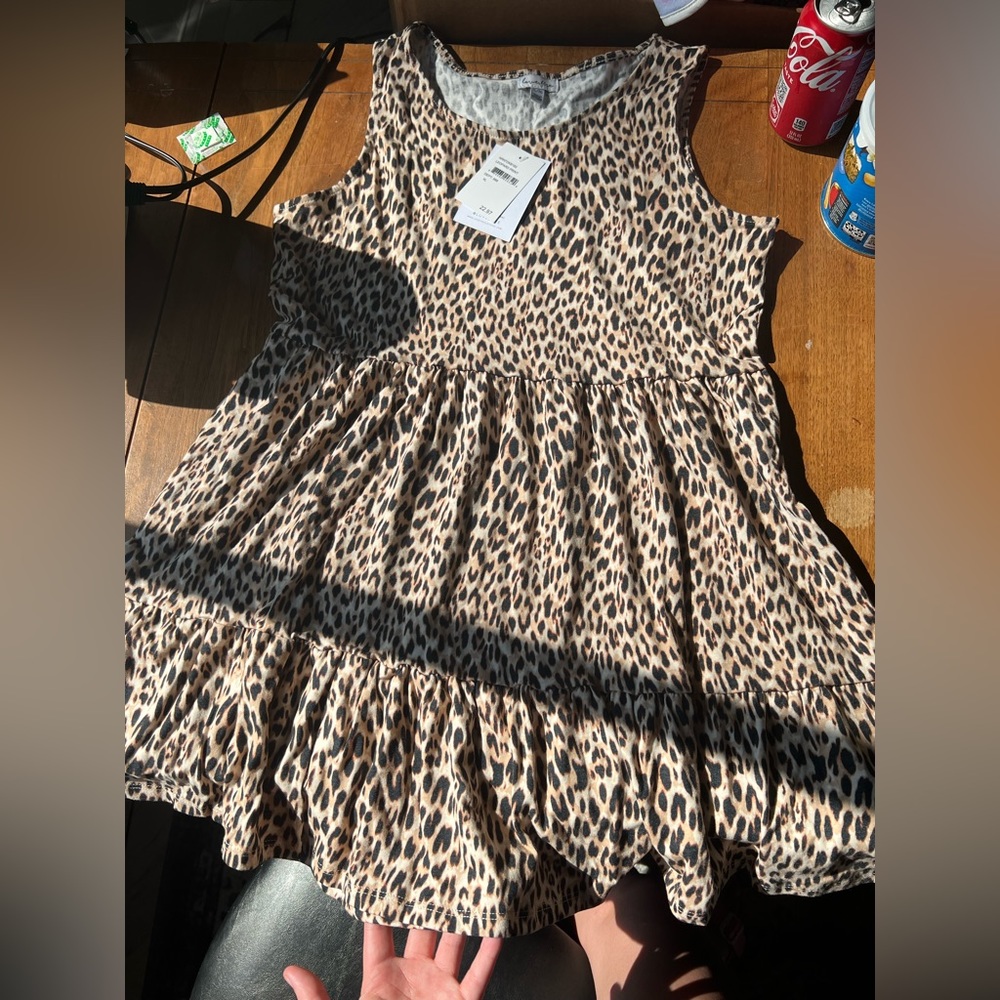 XL Leopard print dress